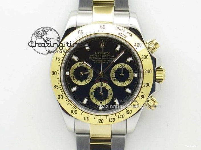 Clone Gray Gray Dial Space DIW Daytona Nylon Mission Textured Strap A4130 on 0228